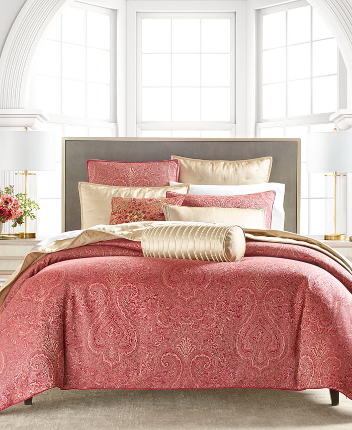 Hotel Collection Regal Paisley Comforter, King, Created for Macy's Macy's