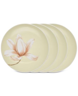 Colorwave Floral Accent Plates, Set of 4