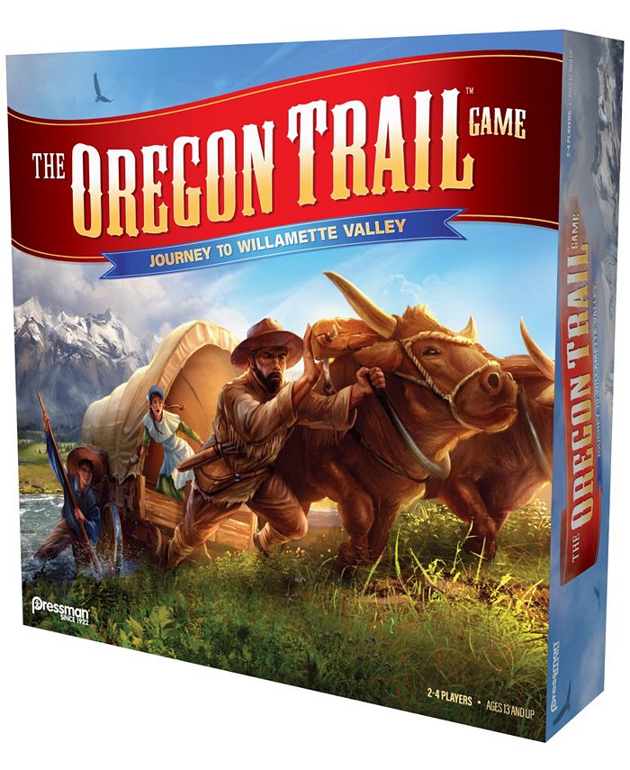 Pressman Toy the Oregon Trail Game Journey to Willamette Valley Set