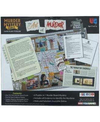 Mystery Party Case Files - The Art of Mystery Party Puzzles Set