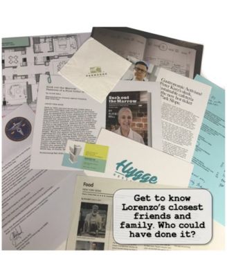 Mystery Party Case Files - Death by Chef's Knife Puzzle Set, 52 Piece