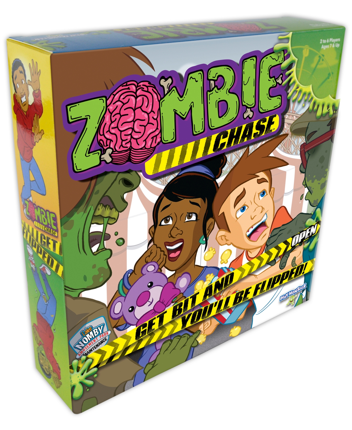 Playmonster Kids' Zombie Chase Set, 72 Piece In Multi