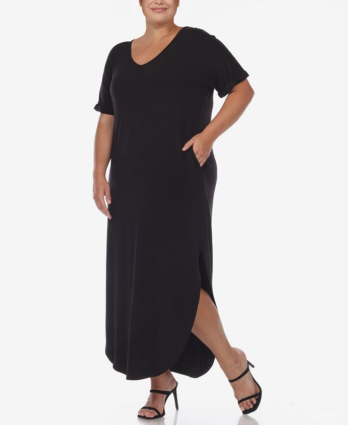 Tee shirt maxi clearance dress plus size