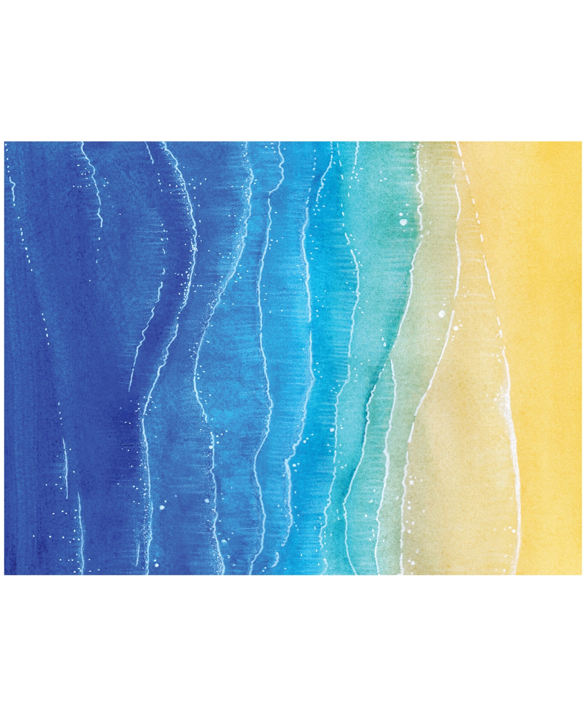 Willow Creek Press Beach Waves Puzzle Set, 500 Piece In Multi