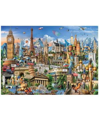 Europe Landmarks Puzzle Set, 2001 Piece