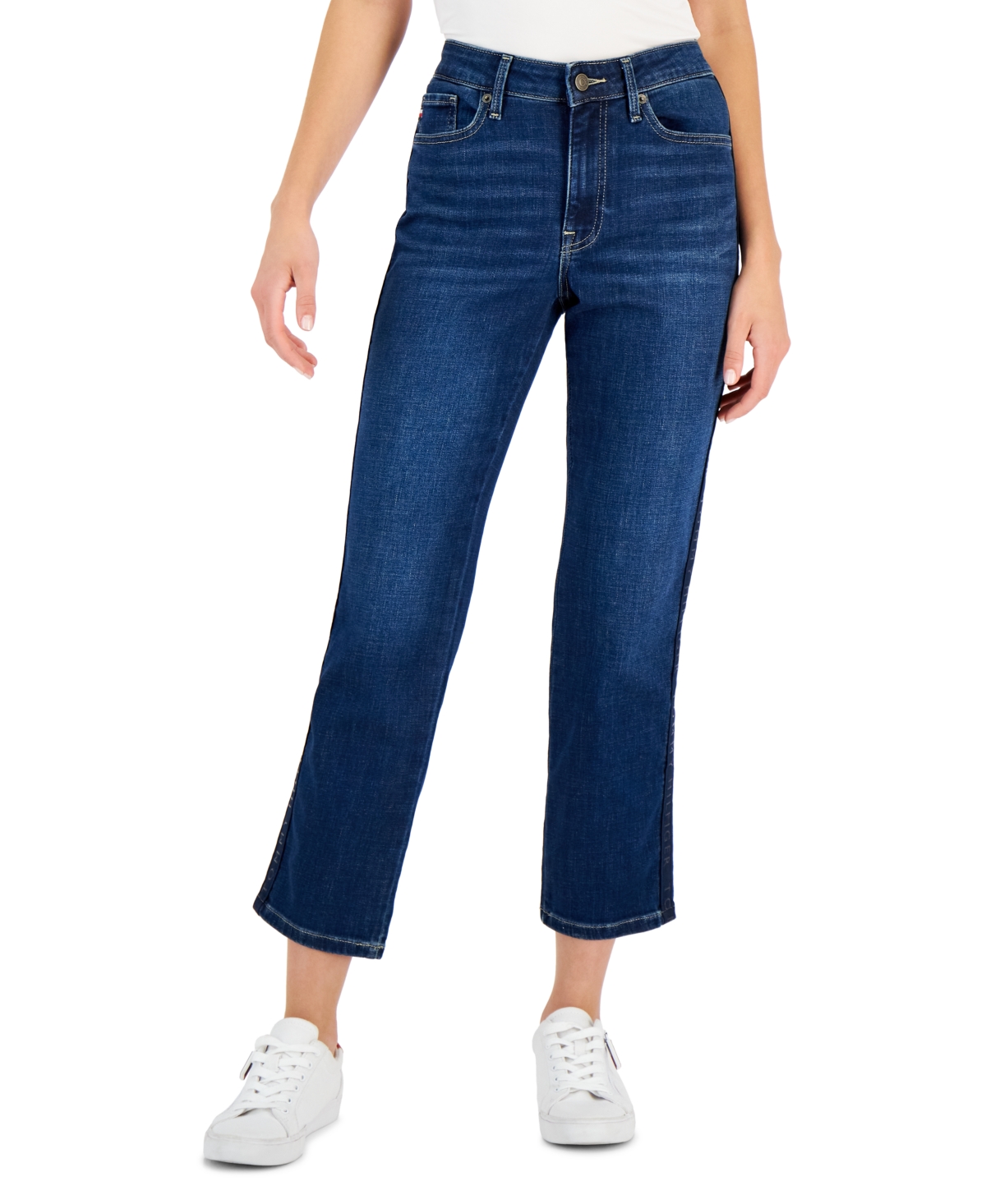 Tommy Hilfiger Women's Tribeca Straight-Leg Jeans