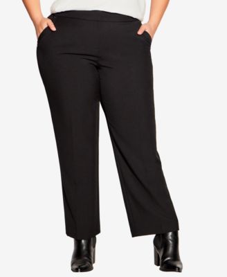Women's Tummy Control Plus Size Pants 