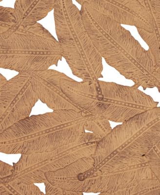 Rossi Feather Painted Round Wall Decor, 3 Piece