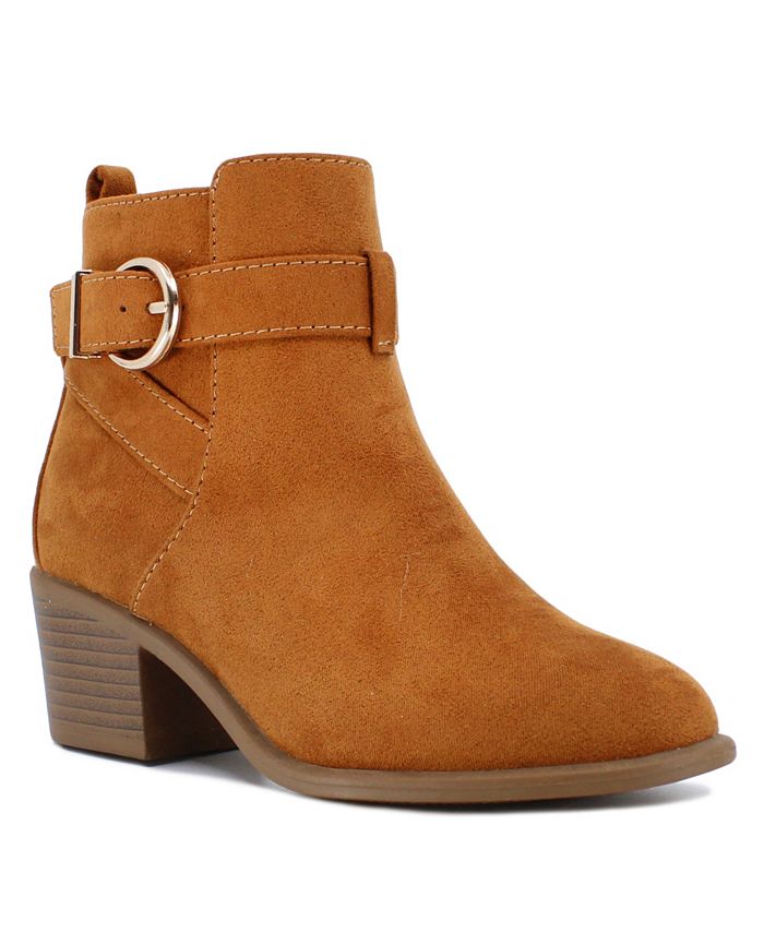 macys tan booties