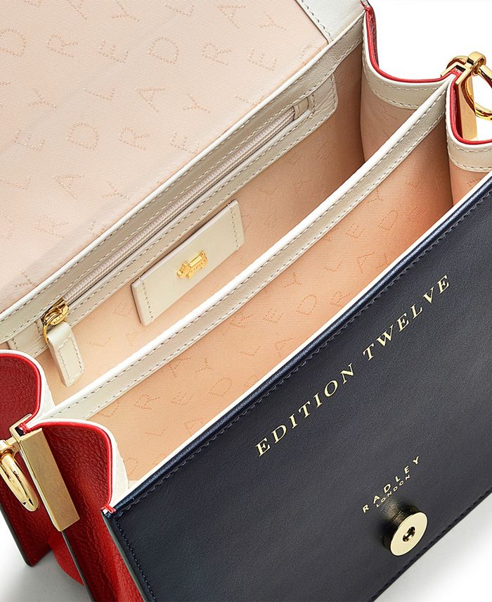 Radley London Book Street Small Flapover Leather Crossbody Macy's