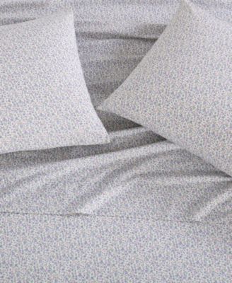 Cotton Percale 4-Pc. Sheet Set, Queen