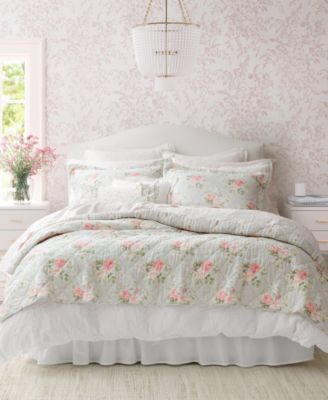 Laura Ashley Melany Quilt Set Bedding