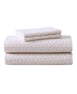 Cotton Flannel 3 Piece Sheet Set, Twin