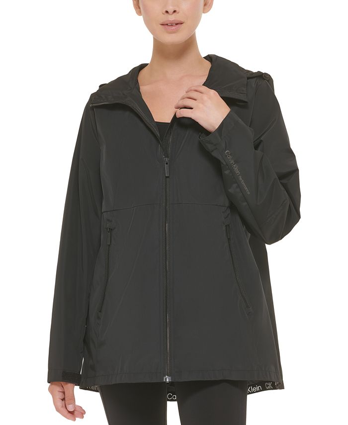 Calvin klein shop raincoat macys