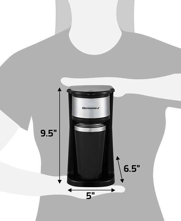 Elite Gourmet SingleServe Personal Coffee Maker Macy