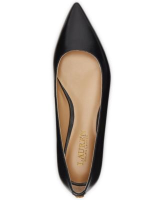 【Ralph Lauren】Londyn Bow Ballet Flats ◆国内発送◆ Ralph Lauren Londyn Bow Ballet Flats in Black | Lyst