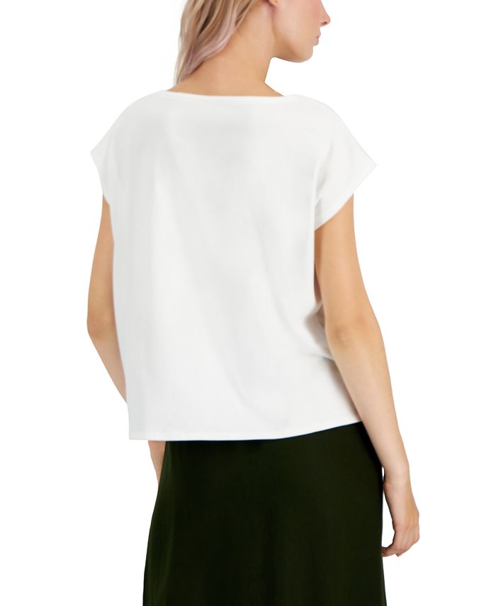 Eileen Fisher Women's BalletNeck Top Macy's