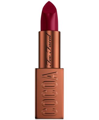 Too Faced Cocoa Bold Cream Lipstick - Triple Fudge 25$