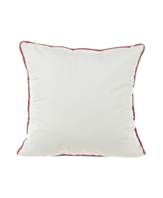 Heavy Knitted Gnome Pillow, 18" x 18"