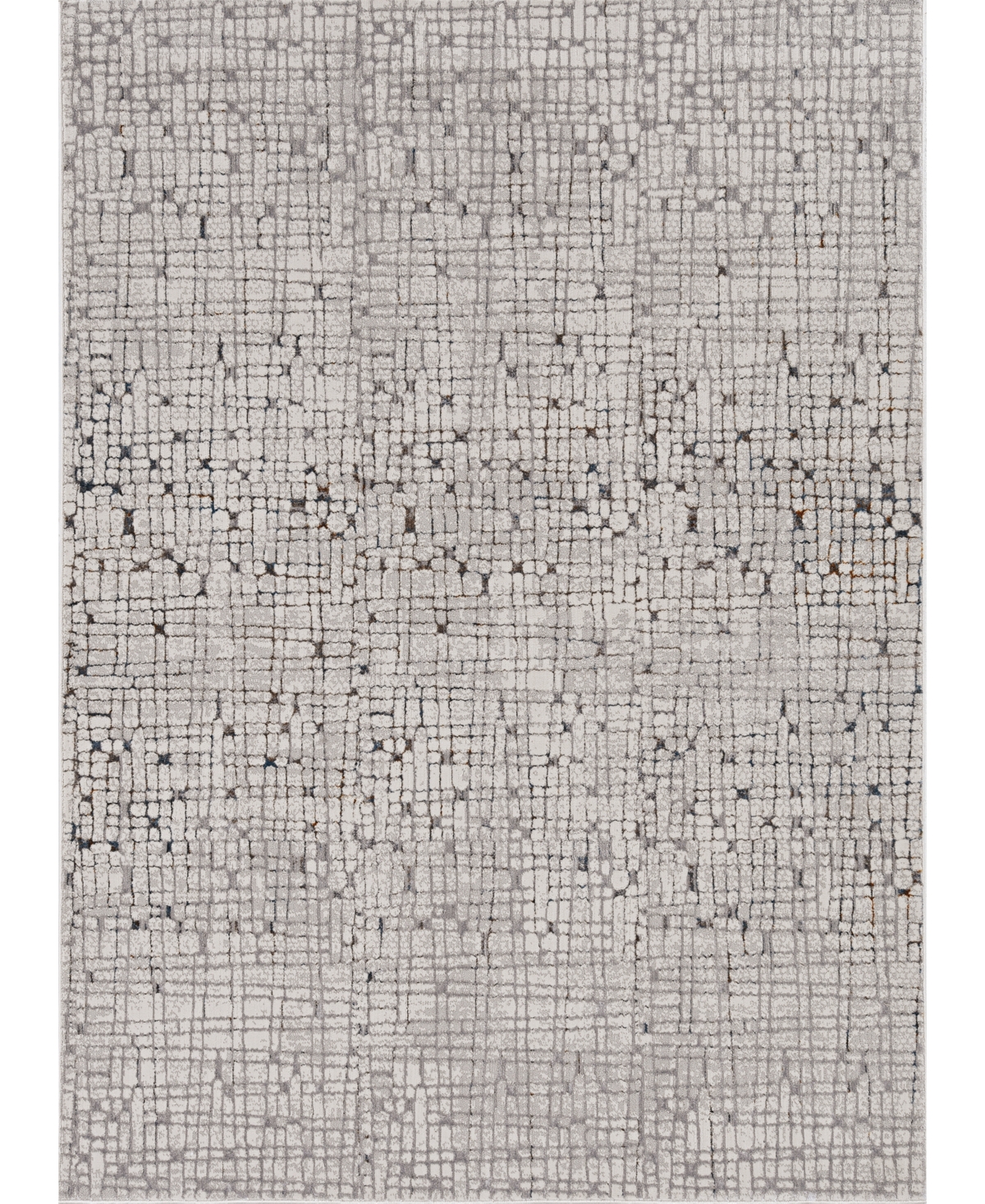 Kas Inspire 7505 6'7" X 9'6" Area Rug In Gray