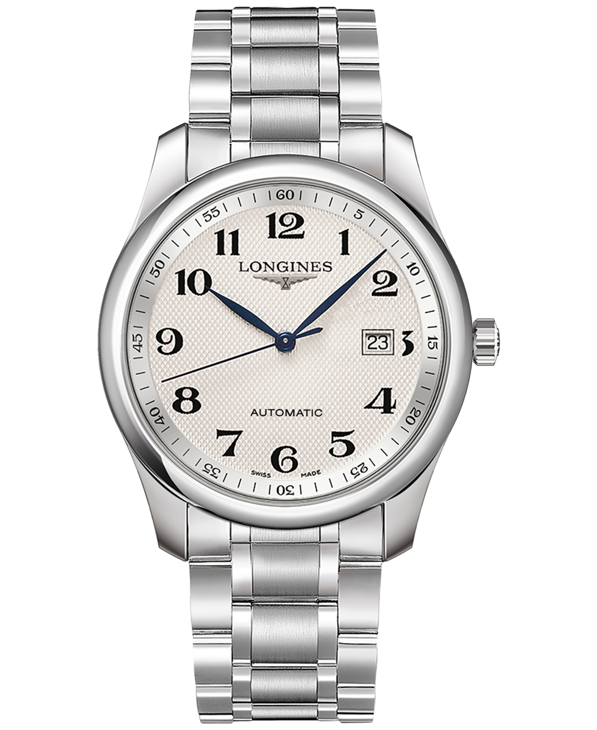 Longines Men's Swiss Automatic Silver-tone Stainless Steel Bracelet Watch 40mm In No Color