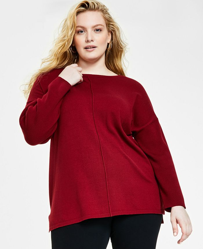 Macys cheap plus sweaters