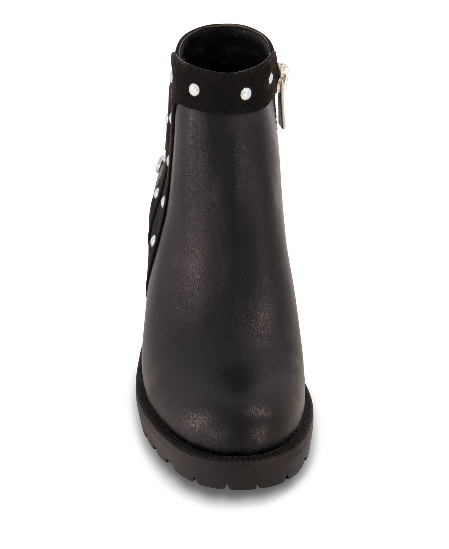 Little Girls Studded Ankle Heel Bootie