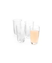 macy's fluted highball glasses