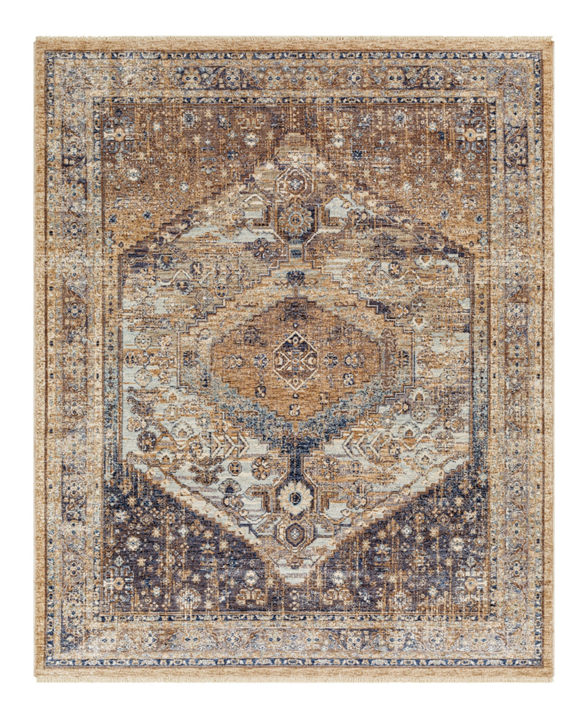 Surya Misterio Mst-2311 7'10in x 10' Area Rug - Beige, Gray