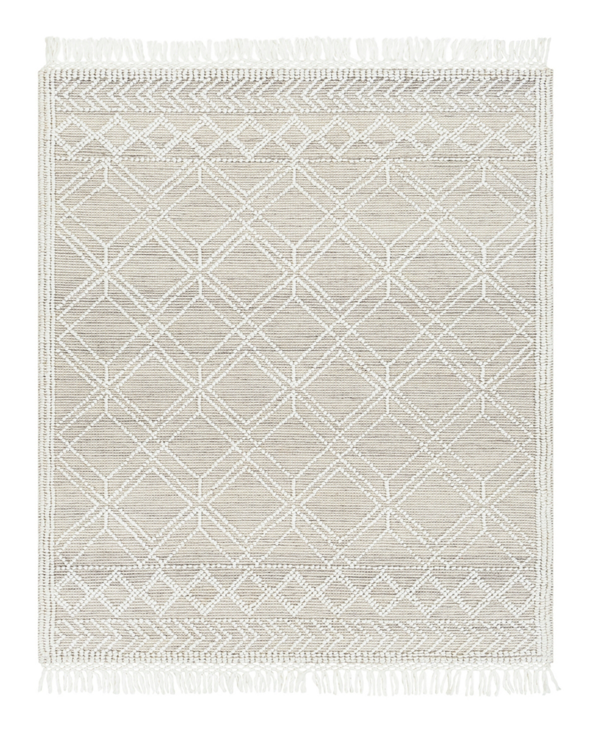 Surya Fleur Fle-2304 9' x 12' Outdoor Area Rug - Cream