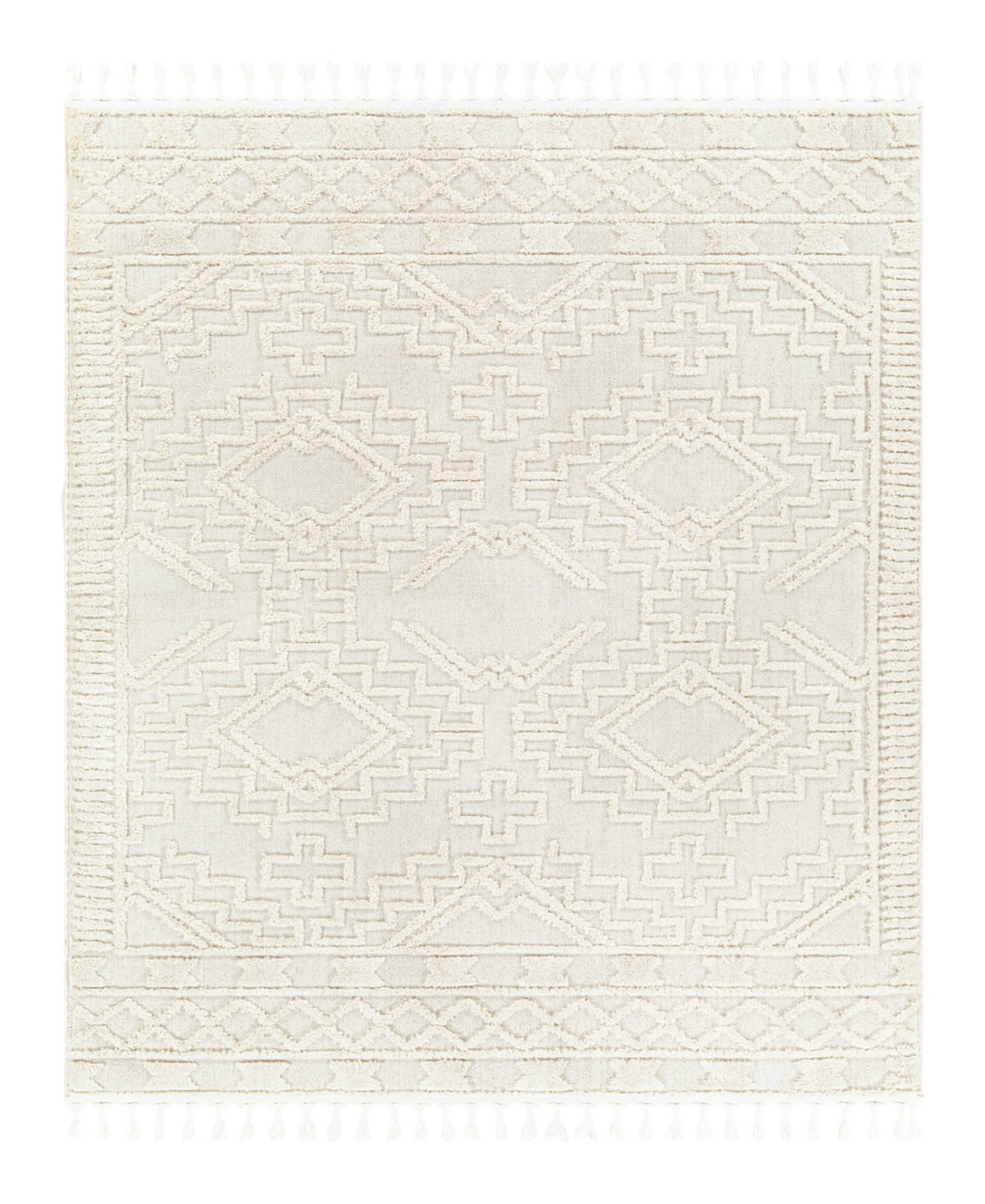 Surya Azilal Azi-2312 6'7in x 9' Area Rug - Ivory