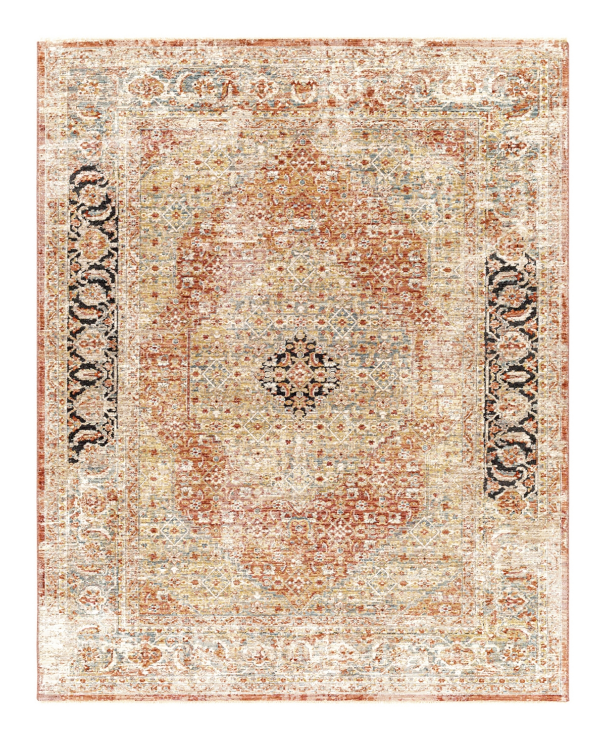 Surya Aspendos Aps-2302 9' x 12'2in Area Rug - Brick