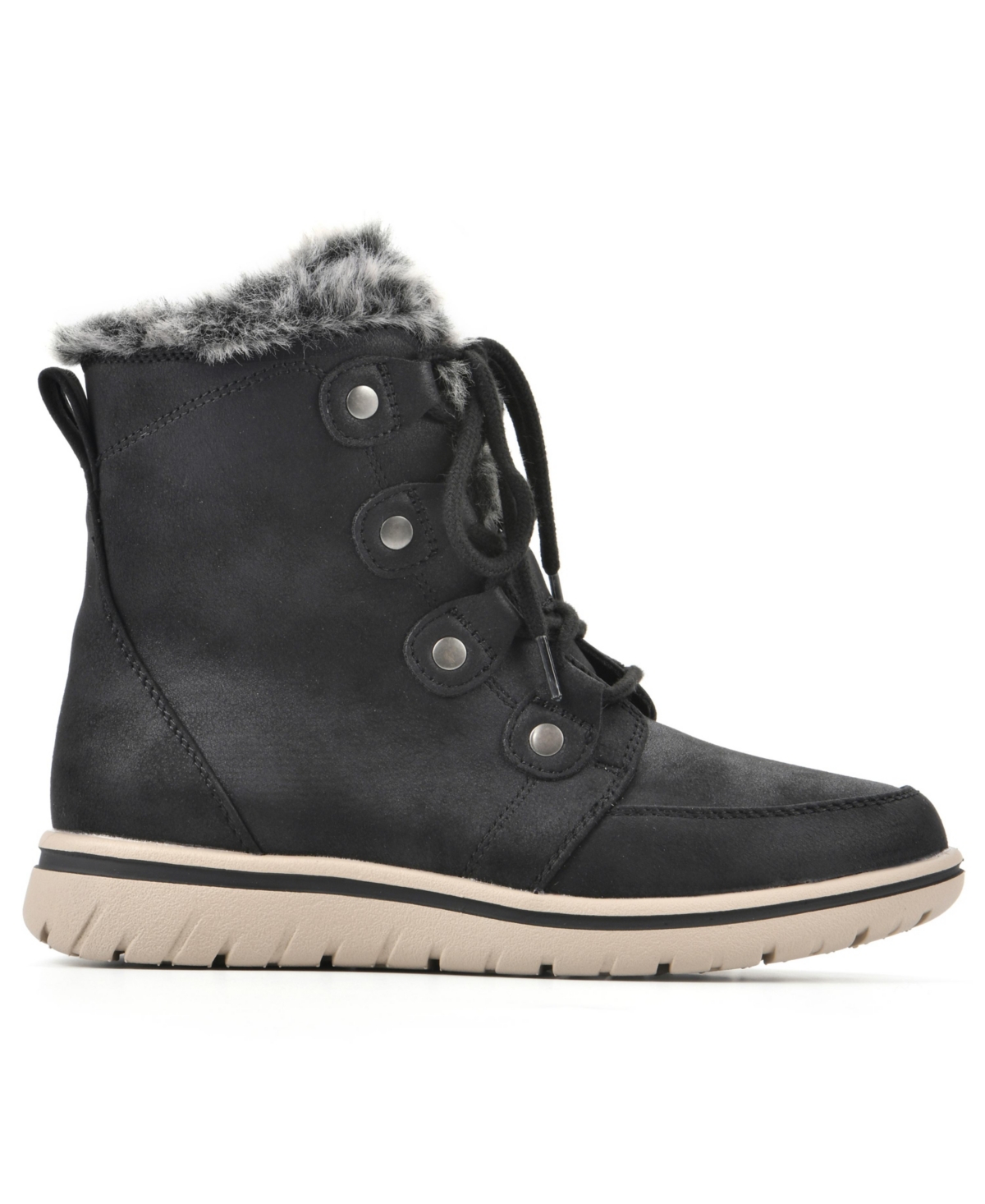 Cliffs by White Mountain Women's Holly Lace-Up Booties