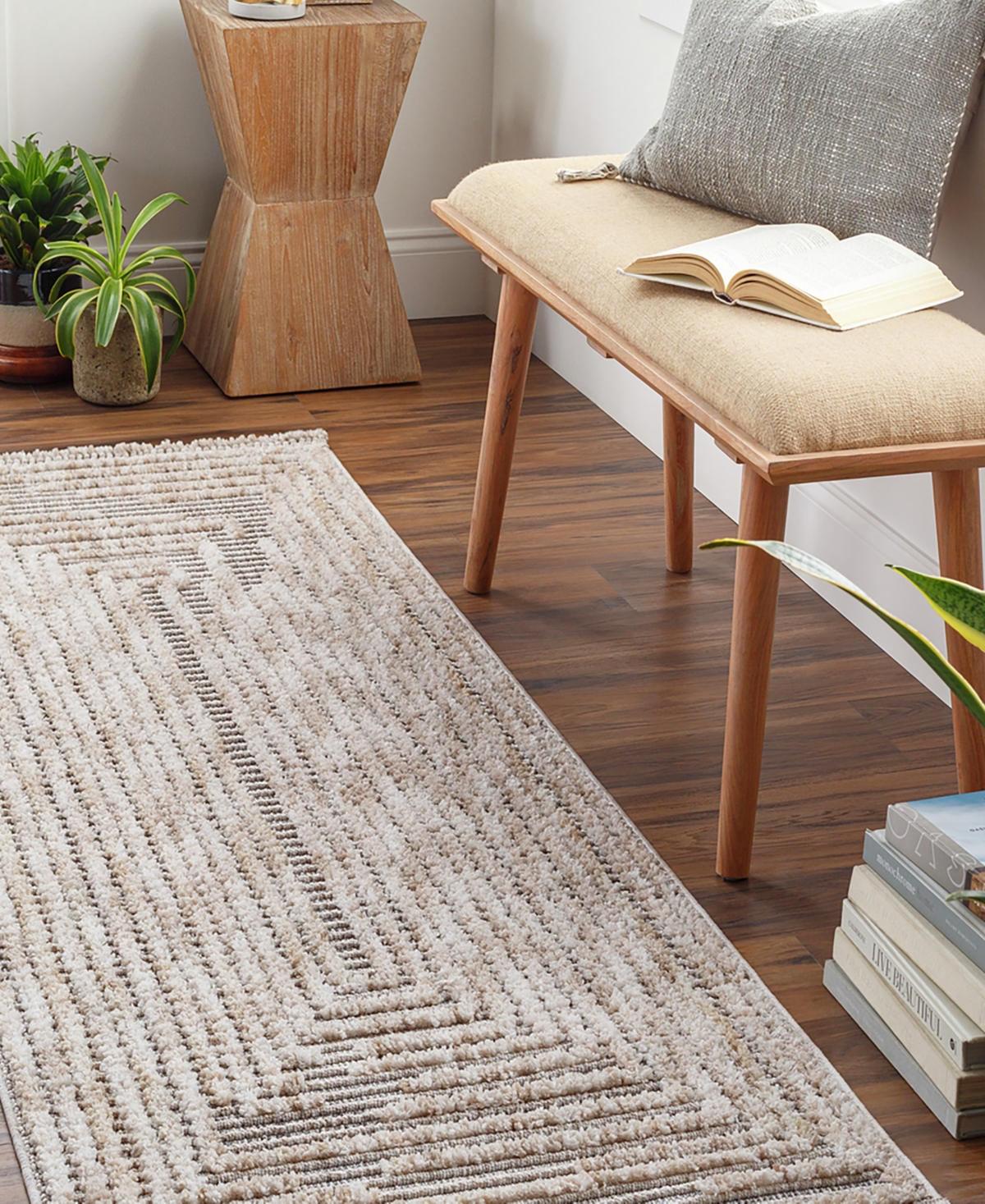 Livabliss Zaragoza Zrz-2315 Area Rug - Beige