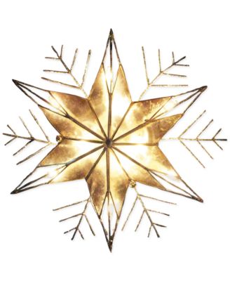 Kurt Adler - Capiz Snowflake Tree Topper