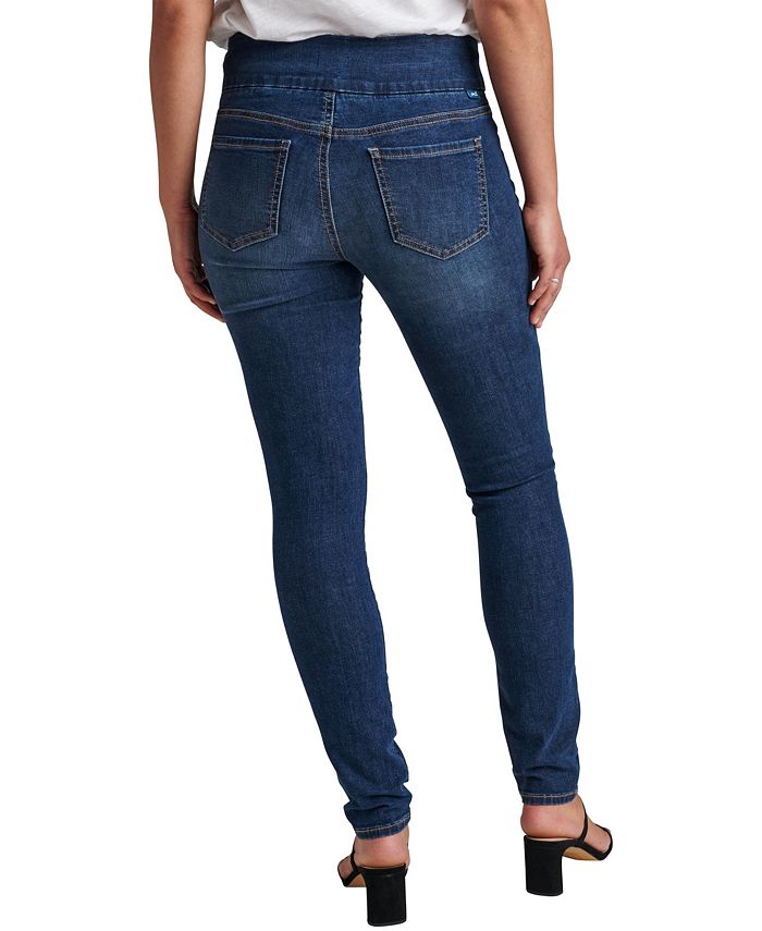 JAG Jeans Women's Nora Mid Rise Skinny Pull-On Jeans - Macy's