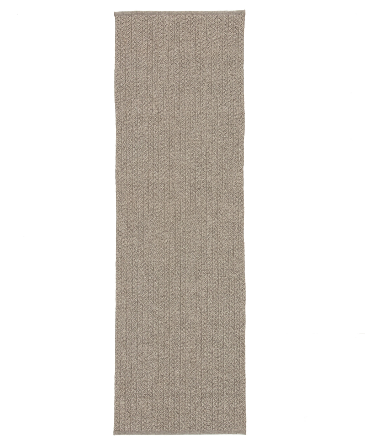 Jaipur Living Nirvana Premium NIP01 2'6in x 8' Runner Outdoor Area Rug - Gray