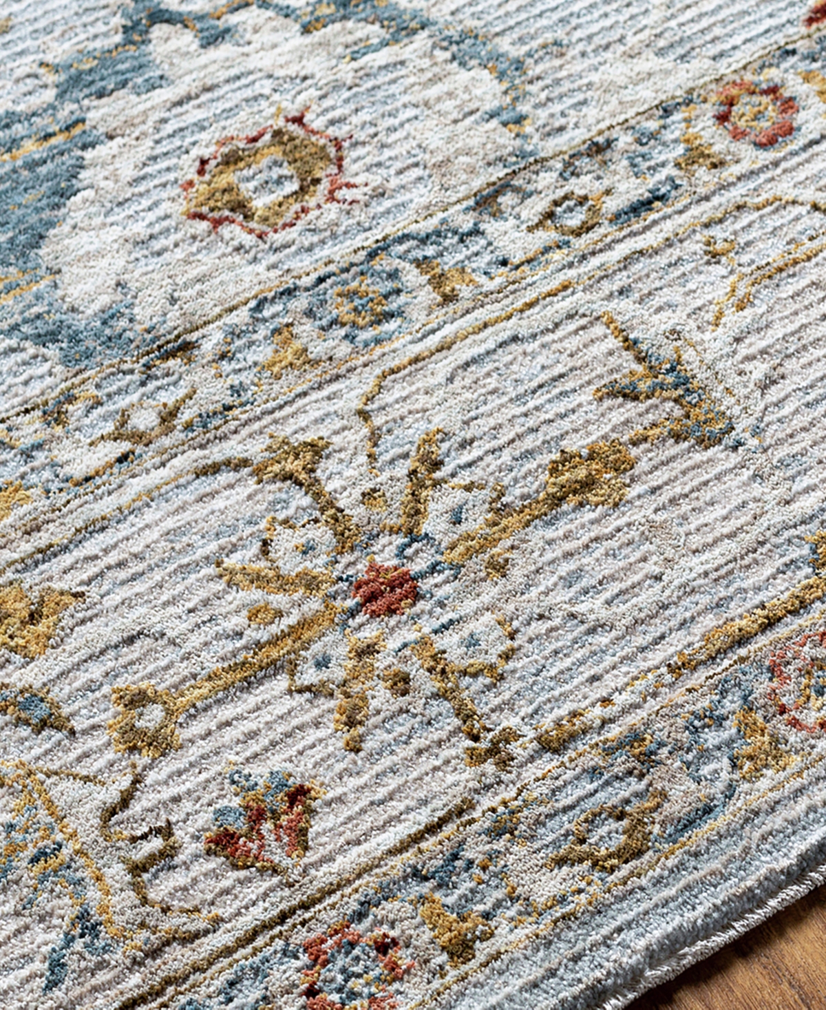 Surya Reina Ren-2306 Area Rug - Silver-Tone