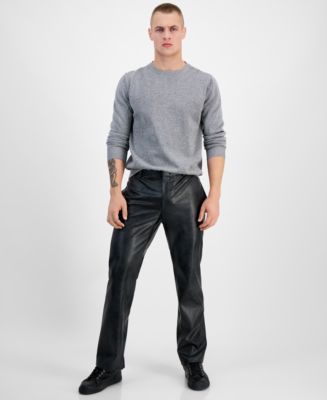 International Concepts Men's Jonny Slim-Fit Faux-Leather