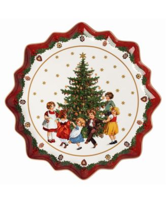 Villeroy & Boch Toys Fantasy Deep Pastry Plate - Macy's