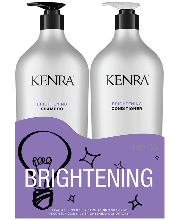 Kenra Professional Brightening Shampoo & Conditioner Duo, 33.8 oz