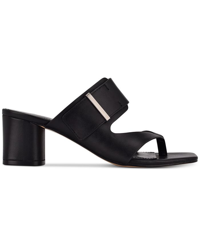 Calvin Klein Women's Briella Block Heel Dress Sandals - Macy's