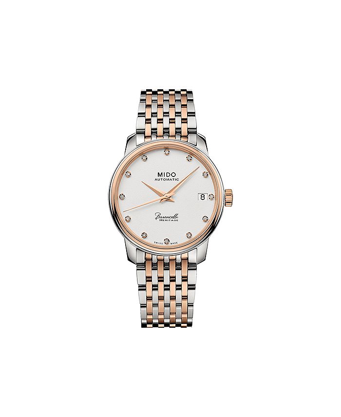Mido Women s Swiss Automatic Baroncelli III Heritage Diamond 1 10