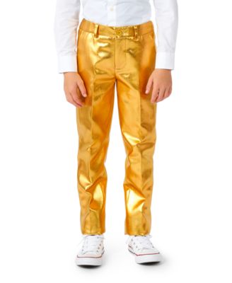 OppoSuits Big Boys Groovy Metallic Party Suit, 3-Piece Set - Macy's