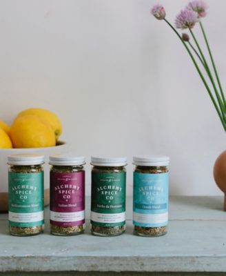 Mediterranean Spice Blend Collection Gift Set, 4 Piece