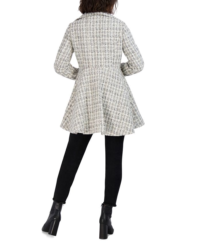Laundry by Shelli Segal Women's DoubleBreasted Skirted Tweed Coat Macy's