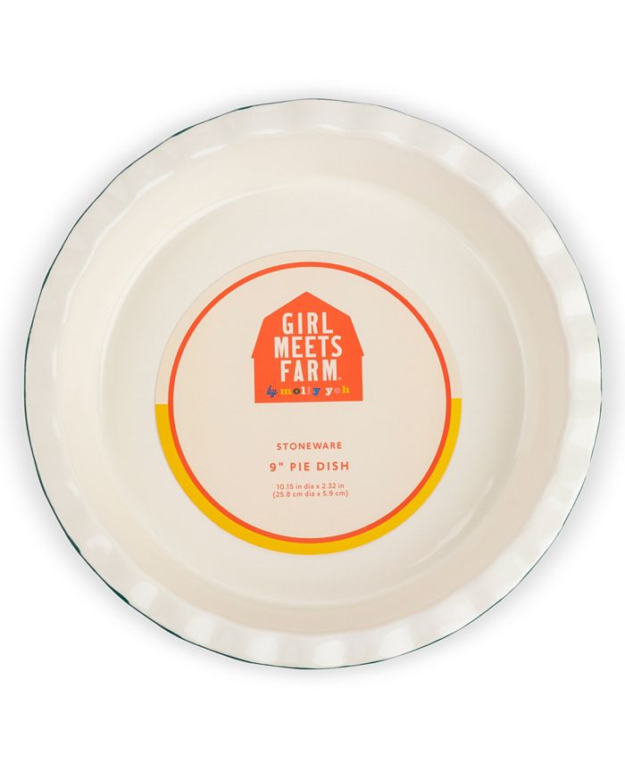Girl Meets Farm by Molly Yeh Stoneware Pie Dish Macy's