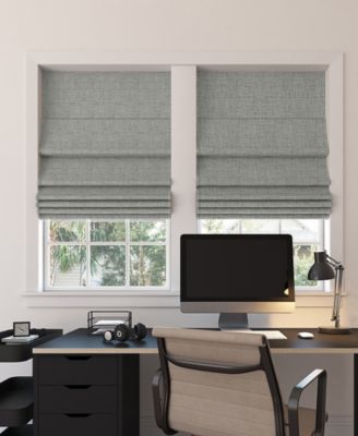 Somerton Textured 100% Blackout Cordless Roman Shade