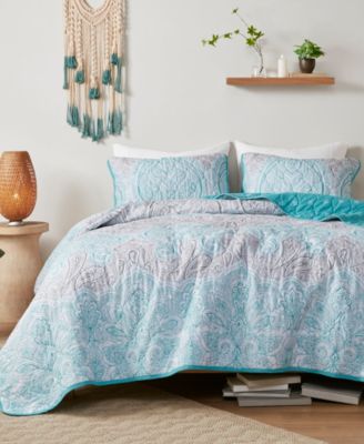 Madison Park Cardi Reversible Coverlet Sets