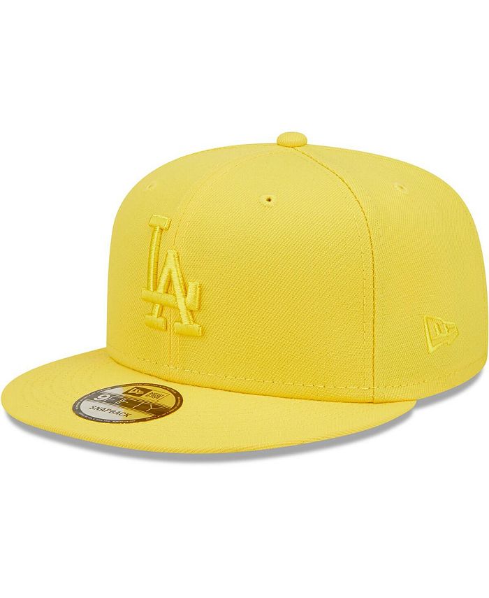 New Era Men's Yellow Los Angeles Dodgers Spring Color Pack 9FIFTY